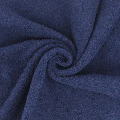 Lot de 2 draps de douche 70x130 cm ALPHA bleu Marine