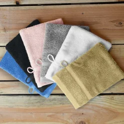 Lot de 2 gants 500 g/m² Gris Perle 16x22 cm STUDIO