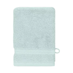 Lot de 3 gants de toilette 550 g/m² Bleu Arctic 16x22 cm LUXURY