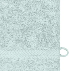 Lot de 3 gants de toilette 550 g/m² Bleu Arctic 16x22 cm LUXURY