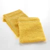 Lot de 2 gants de toilette 15 x 21 cm Tendresse jaune