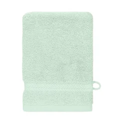 Lot de 3 gants de toilette 550 g/m² Menthe 16x22 cm LUXURY