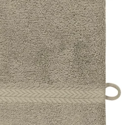 Lot de 3 gants de toilette 550 g/m² Mastic 16x22 cm LUXURY