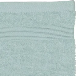 Lot de 2 gants de toilette 15 x 21 cm Couleur moderne bleu glacier