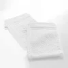 Lot de 2 gants de toilette 15 x 21 cm Tendresse blanc