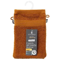 Lot de 2 gants Praia 15x21cm - Atmosphera