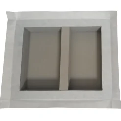 Lot de 2 niches à carreler étanches - formats intérieurs 50 x 40 cm - 9 cm de profondeur