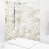 Lot de 2 panneaux de douche en PVC (90x220 & 120x220 cm) + profilés blanc - Lamnar Kola
