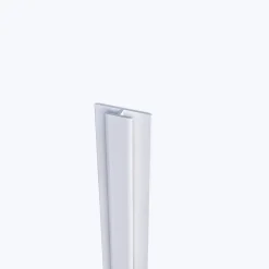 Lot de 2 panneaux muraux de douche Blanc en aluminium avec 1 profilés, L40xL80xH210 cm ,protection murale, antimoisissure