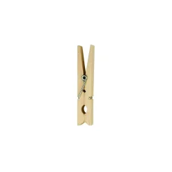 Lot de 24 pinces à linge Bois MSV