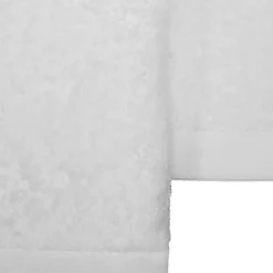 Lot de 2 serviettes de toilette 500 g/m² Blanc 50x90 cm STUDIO
