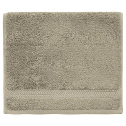 Lot de 3 serviettes invité 550 g/m² Mastic 30x50 cm LUXURY