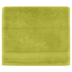 Lot de 3 serviettes invité 550 g/m² Citronelle 30x50 cm LUXURY