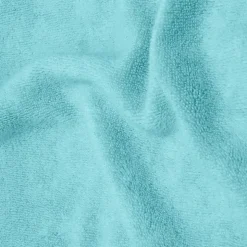 Lot de 3 serviettes invité 550 g/m² Bleu Turquoise 30x50 cm LUXURY