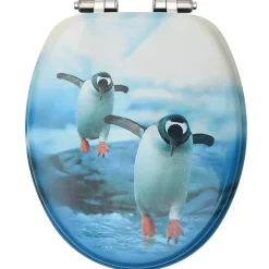 Lot de deux sièges abattants WC mdf Helloshop26