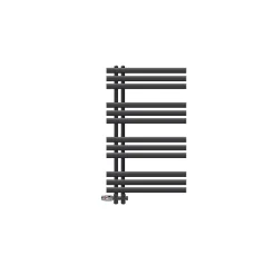 LuxeBath Radiateur de Salle de Bain Iron EM 600x1000 mm Anthracite Raccord Central