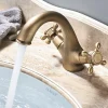 Melangeur lavabo retro AGNES or ancien