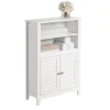 Meuble Bas de Salle de Bain Buffet Commode Armoire de Rangement, BZR13-W, SoBuy