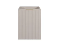 Meuble bas de salle de bain à suspendre avec une porte FLOW CACHEMIRE 40 cm