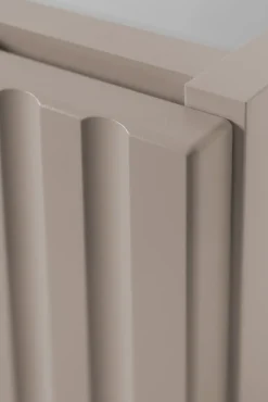 Meuble bas de salle de bain à suspendre avec une porte FLOW CACHEMIRE 40 cm