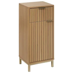 Meuble bas Tasso 2 portes effet bois naturel - Beige- 5five