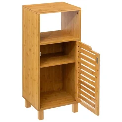 Meuble colonne 1 porte Bambou Sicela - 5Five