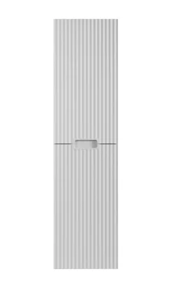 Meuble colonne de salle de bain suspendu VENA blanc 36 x 136 cm