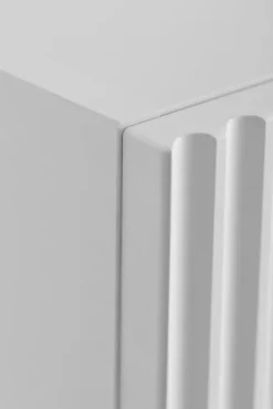 Meuble colonne de salle de bain suspendu VENA blanc 36 x 136 cm