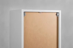 Meuble colonne de salle de bain suspendu VENA blanc 36 x 136 cm
