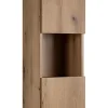 Meuble colonne de salle de bain à suspendre NOVA OAK 30 X 140 cm
