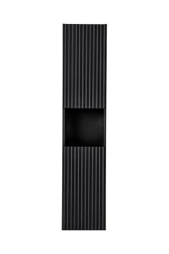 Meuble colonne de salle de bain à suspendre NOVA NOIR 30 X 140 cm