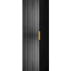 Meuble colonne suspendu de salle de bain ADEL NOIR 35 x 140 cm