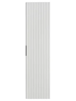 Meuble colonne suspendu de salle de bain ADEL BLANC 35 x 140 cm