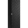 Meuble colonne suspendu de salle de bain MADIS NOIR 35 X 136 cm G