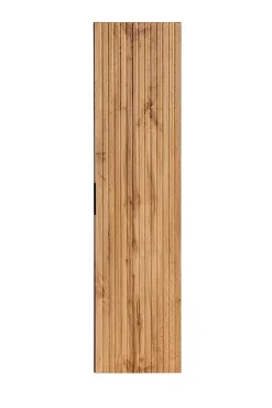 Meuble colonne suspendu de salle de bain ADEL CHÊNE 35 x 140 cm