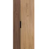 Meuble colonne suspendu de salle de bain FLOW chêne 35 x 136 cm