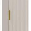 Meuble colonne suspendu de salle de bain ADEL CACHEMIRE 35 x 140 cm