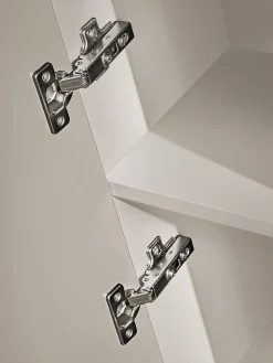 Meuble colonne suspendu de salle de bain ADEL CACHEMIRE 35 x 140 cm