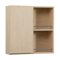 Meuble de rangement - Meuble haut 1 porte - Faible profondeur