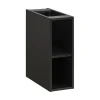 Meuble de rangement additionnel sous vasque KINOKO 2 portes Gris anthracite L20 x P57 x H46 cm Meuble suspendu