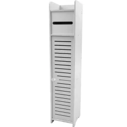 Meuble de rangement avec dérouleur de papier toilette