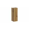 Meuble de rangement de salle de bain VANO 1 porte Coloris chene L20 x P57 x H18 cm Meuble suspendu