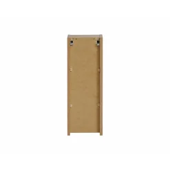 Meuble de rangement de salle de bain VANO 1 porte Coloris chene L20 x P57 x H18 cm Meuble suspendu