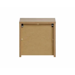 Meuble de rangement de salle de bain VANO 1 porte Coloris chene L20 x P57 x H18 cm Meuble suspendu