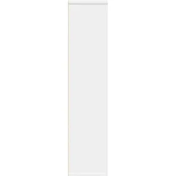 Meuble de salle de bain avec porte-rouleau blanc 20,5x20x90 cm vidaXL