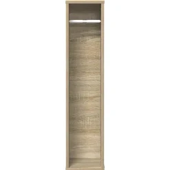 Meuble de salle de bain avec porte-rouleau chêne sonoma vidaXL