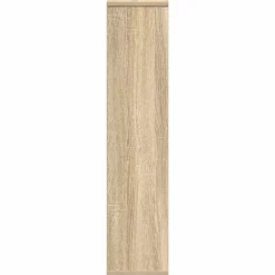 Meuble de salle de bain avec porte-rouleau chêne sonoma vidaXL