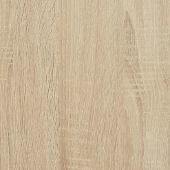 Meuble de salle de bain avec porte-rouleau chêne sonoma vidaXL