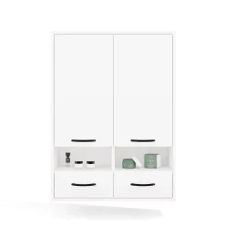 Meuble de salle de bain, blanc, 66 x 67 x 30 cm