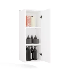 Meuble de salle de bain, blanc, 35 x 67 x 30 cm